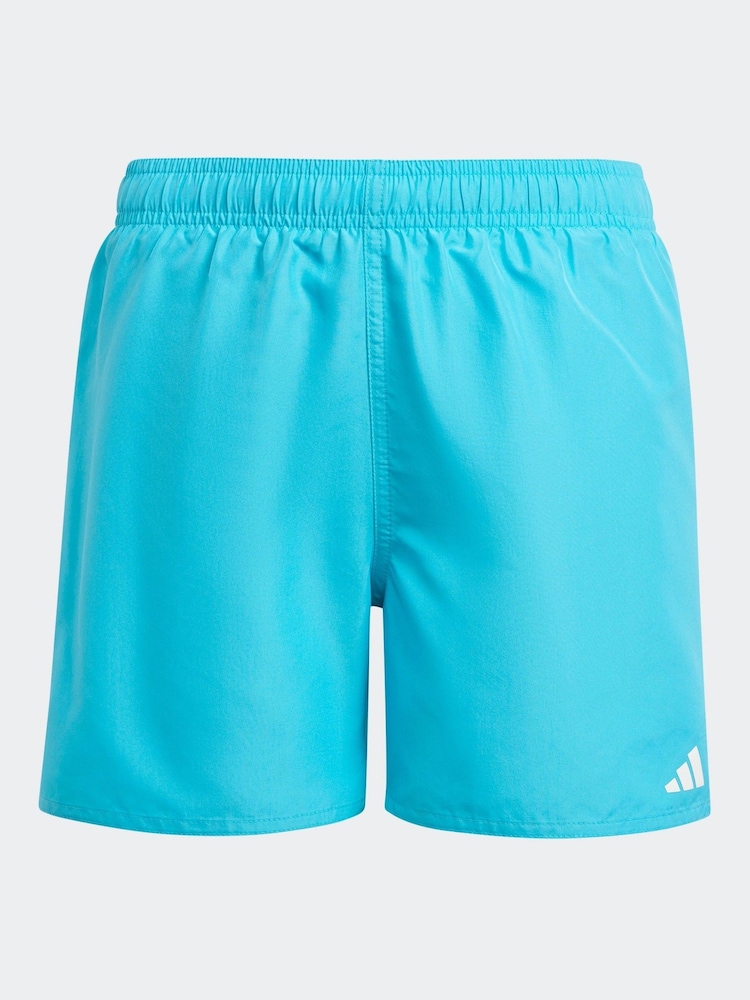 adidas Blue Swim Shorts - Image 1 of 5