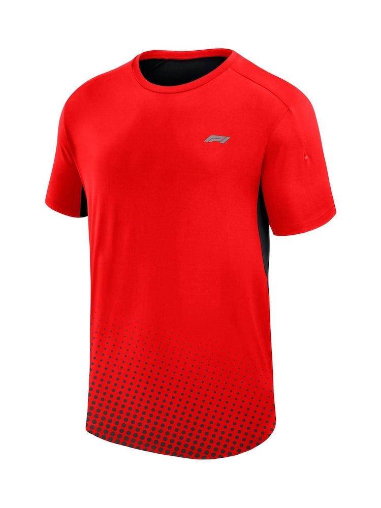 Fanatics Red F1 Formula 1 Tech T-Shirt - Image 2 of 3