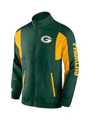 Fanatics Green NFL Green Bay Packers Woven Track Jacket - Image 2 of 3