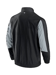 Fanatics NFL Las Vegas Raiders Woven Track Black Jacket - Image 3 of 3