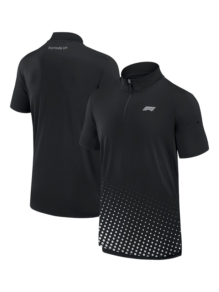 Fanatics F1 Formula 1 Tech Black Polo Shirt - Image 1 of 3
