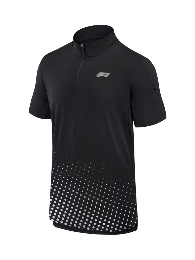 Fanatics F1 Formula 1 Tech Black Polo Shirt - Image 2 of 3