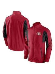 Fanatics Red NFL San Francisco 49ers Woven Track Jacket - Image 1 of 3