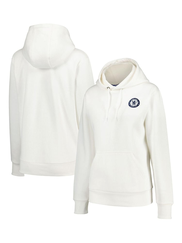Fanatics Womens Chelsea Core White Hoodie - Image 1 of 3 Fanatics Womens Chelsea Core White Hoodie - Image 1 of 3
