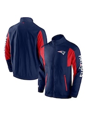Fanatics Blue NFL New England Patriots Woven Track Jacket - Image 1 of 3