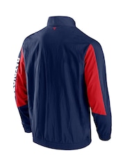 Fanatics Blue NFL New England Patriots Woven Track Jacket - Image 3 of 3