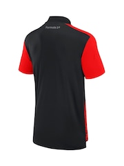 Fanatics Red F1 Formula 1 Tech Polo Shirt - Image 3 of 3