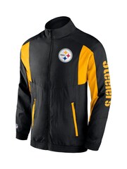 Fanatics NFL Pittsburgh Steelers Woven Track Black Jacket - Bild 2 von 3