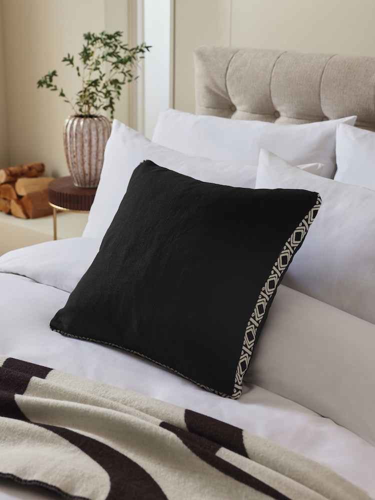 Monochrome 50 x 50cm Boxy Edge Cushion - Image 1 of 5