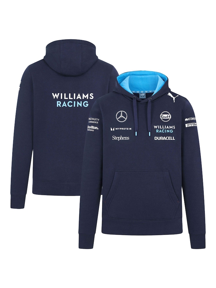 Fanatics Blue F1 Williams Racing 2024 Team Hoodie - Image 1 of 3