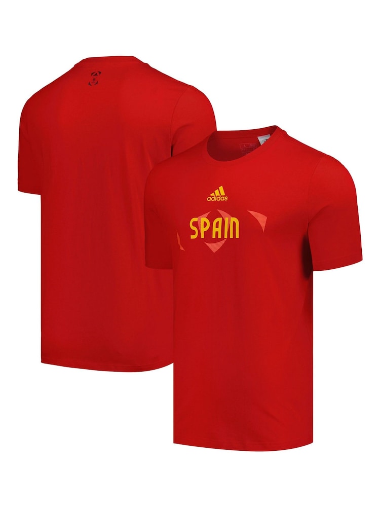 Camiseta Eurocopa 100% algodón 2024 España de adidas - Imagen 2 de 3