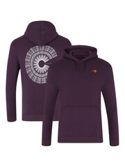 Fanatics F1 McLaren Born To Race Purple Hoodie - Image 1 of 3
