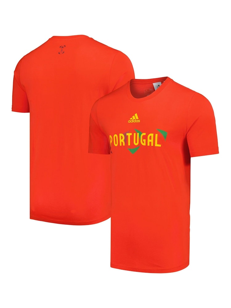 Camiseta Eurocopa 100% algodón 2024 Portugal de adidas - Imagen 1 de 3