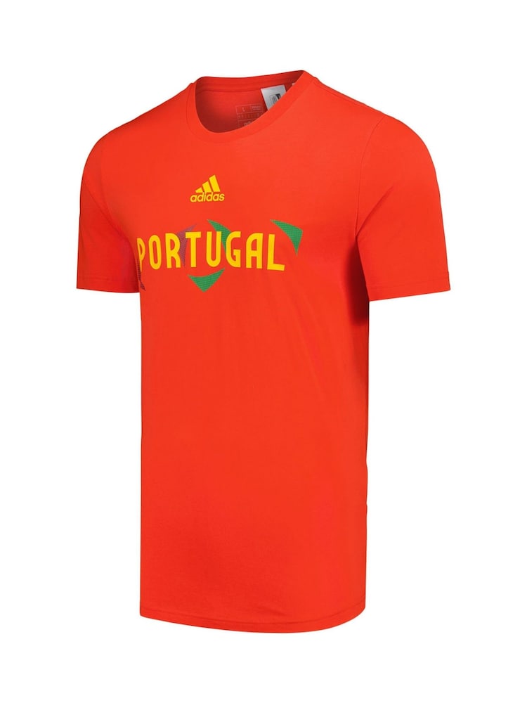 Camiseta Eurocopa 100% algodón 2024 Portugal de adidas - Imagen 3 de 3
