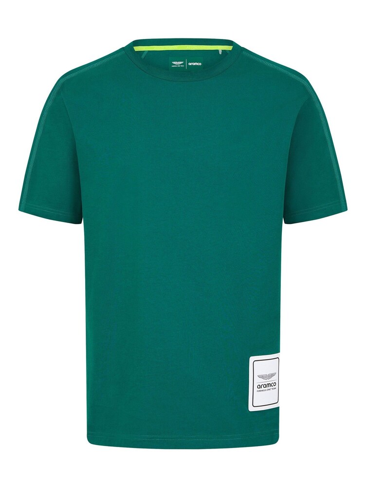 Fanatics Green Aston Martin Aramco F1 Logo T-Shirt - Image 2 of 3 Fanatics Green Aston Martin Aramco F1 Logo T-Shirt - Image 2 of 3