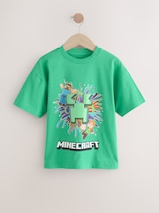 Green Licensed Minecraft T-Shirt (3-16yrs) - Image 6 of 9