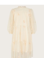 Monsoon Natural Imogen Beaded Maxi Dress - Image 1 of 3