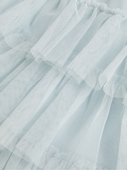 Monsoon Blue Alexandra Ruffle Swing Dress - Image 5 of 5