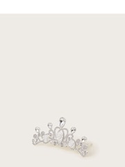 Monsoon Silver Embellished Bridesmaid Tiara Comb - Image 1 of 2