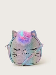 Monsoon Purple Rainbow Cat Bag - Image 1 of 2