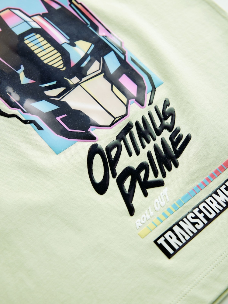 Mint Green Transformers Licensed T-Shirt (3-16yrs) - Image 4 of 4