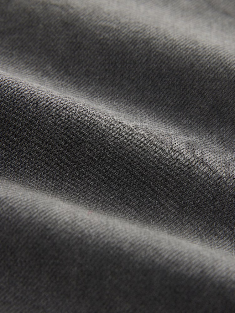 Black Denim Long Sleeve Embroidered 100% Cotton Shirt - Image 10 of 10