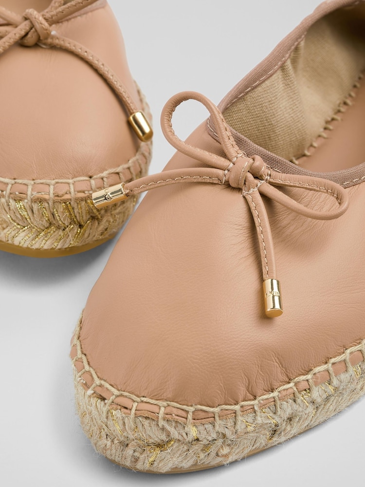 LK Bennett Natural Talee Ballet Espadrilles - Image 4 of 4 LK Bennett Natural Talee Ballet Espadrilles - Image 4 of 4
