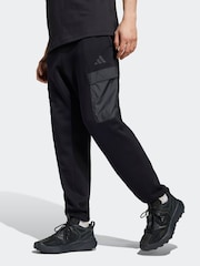 adidas Blue City Escape Fleece Joggers - Image 1 of 6