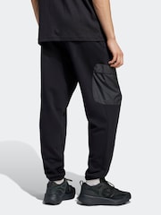 adidas Blue City Escape Fleece Joggers - Image 3 of 6