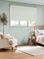 Sophie Allport Sea Blue Oundle Stripe Made To Measure Roller Blinds - Image 2 of 6