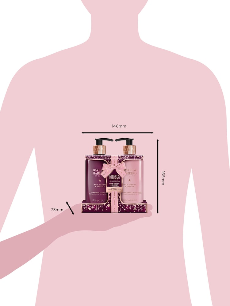 Baylis & Harding Wild Cherry & Vanilla Luxury Hand Care Gift Set - Image 5 of 5 Baylis & Harding Wild Cherry & Vanilla Luxury Hand Care Gift Set - Image 5 of 5