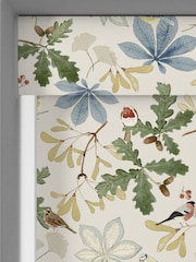 Sophie Allport Blue & Green Orchard Birds Made To Measure Roller Blinds - Image 4 of 6