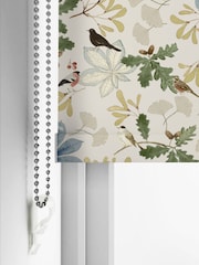 Sophie Allport Blue & Green Orchard Birds Made To Measure Roller Blinds - Image 5 of 6