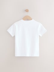 White 100% Cotton Playstation Short Sleeve T-Shirt (3-16yrs) - Image 2 of 4