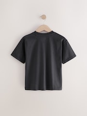 Black Short Sleeve T-Shirt (6-16yrs) - Image 2 of 4