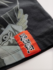 Black Short Sleeve T-Shirt (6-16yrs) - Image 4 of 4