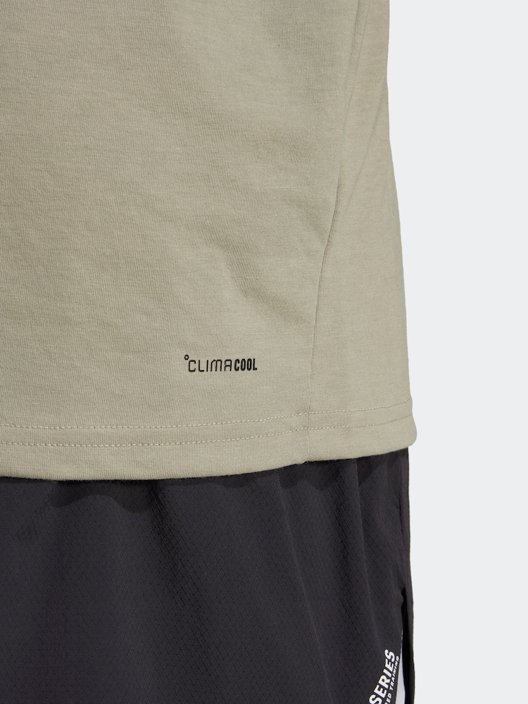 adidas Green Box Logo T-Shirt - Image 5 of 6