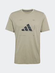 adidas Green Box Logo T-Shirt - Image 6 of 6