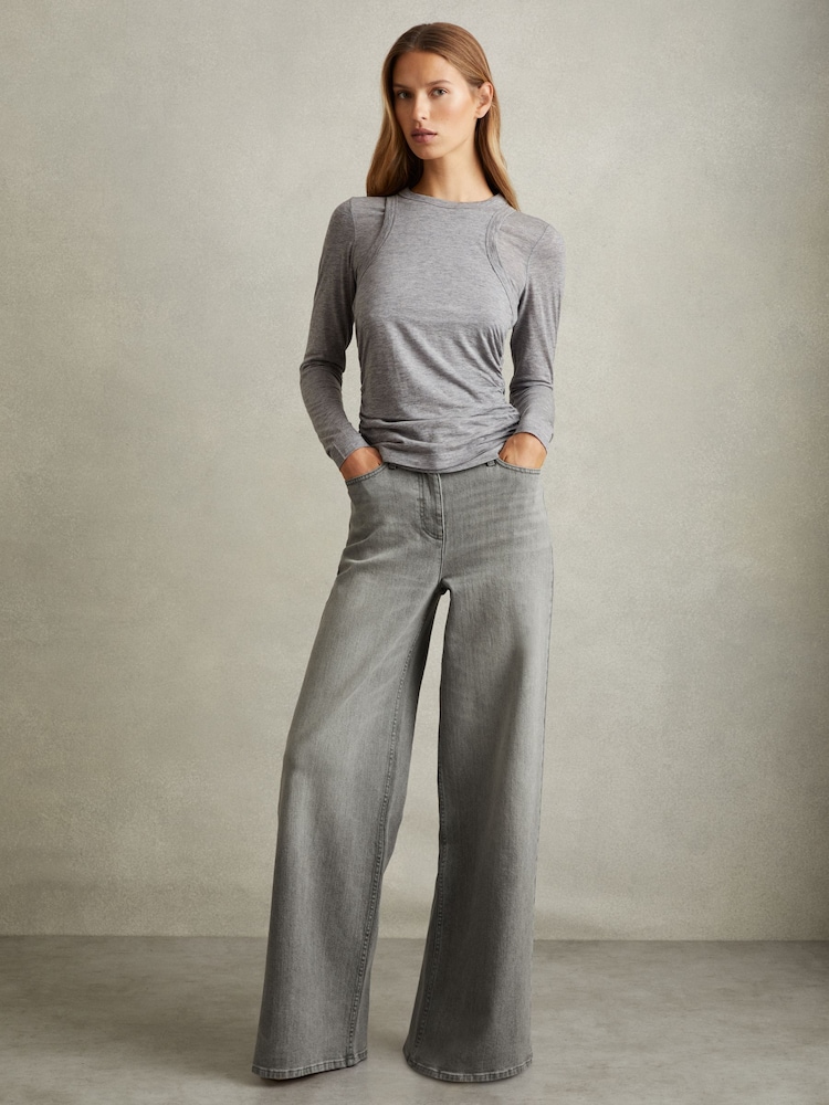 Reiss Крит Широкие джинсы - Изображение 1 из 6