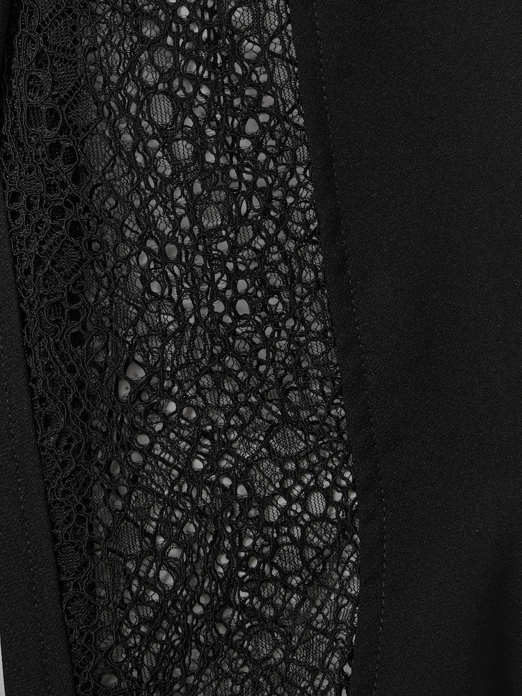 Reiss Reema Lace Insert Mini Dress - Image 6 of 6