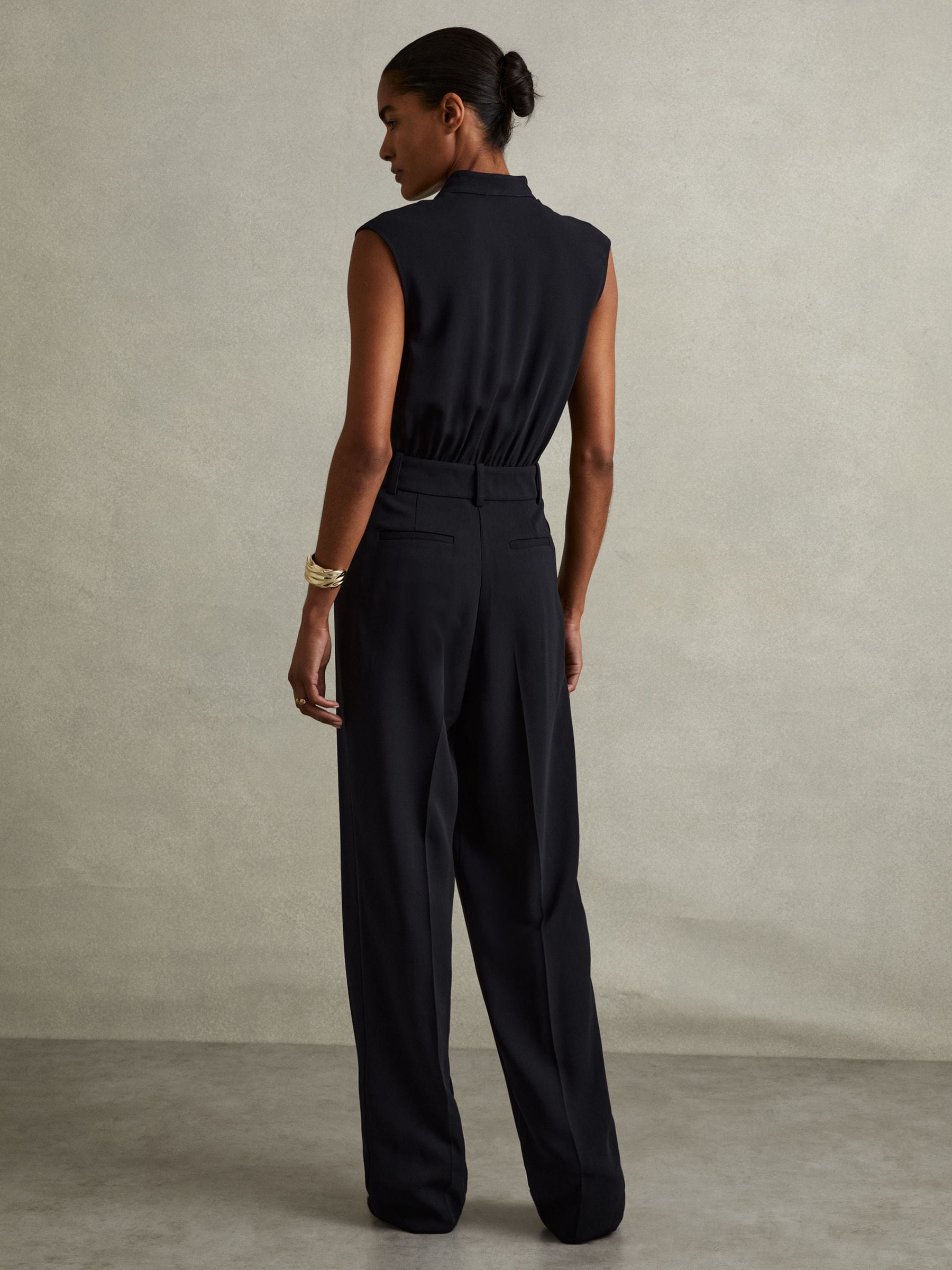 Reiss navy jumpsuit store