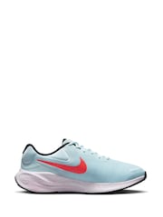 Nike Blue Revolution 7 Road Running Trainers - Image 3 of 11