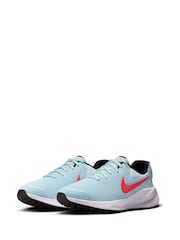 Nike Blue Revolution 7 Road Running Trainers - Image 5 of 11