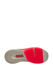 Nike White Red Versair Gym Trainers - Image 4 of 4