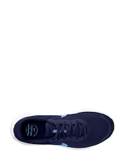 Nike Blue Extra Wide Revolution 7 Road Running Trainers - Image 8 of 11