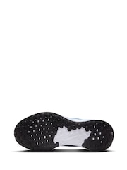 Nike Blue Extra Wide Revolution 7 Road Running Trainers - Image 9 of 11