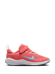 Nike Orange Ember Junior Revolution 7 Trainers - Image 1 of 8