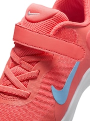 Nike Orange Ember Junior Revolution 7 Trainers - Image 7 of 8