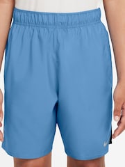 Nike Beyond Blue Dri-FIT Challenger Training Shorts - Image 1 of 4