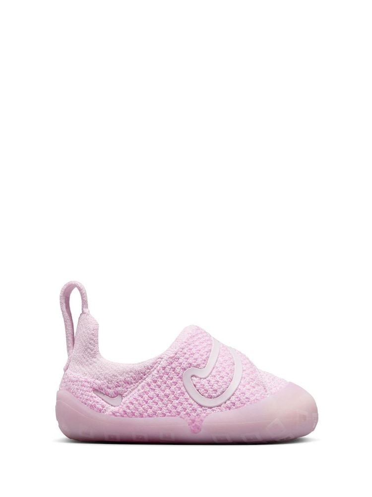 Nike Pearl Pink Infant Swoosh 1 Trainers - Image 1 of 11